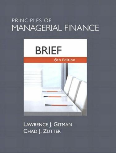 Principles of Managerial Finance, Brief (Subscription)