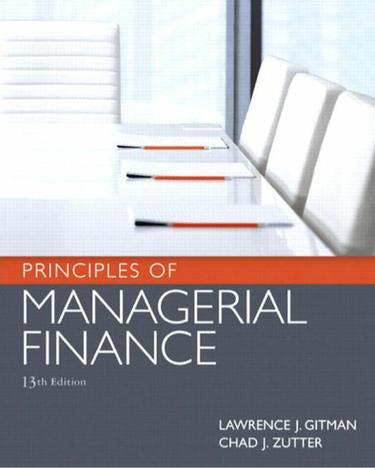 Principles of Managerial Finance (Subscription)