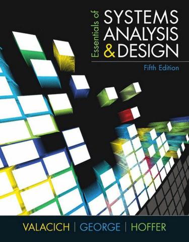 Essentials of Systems Analysis and Design (Subscription)