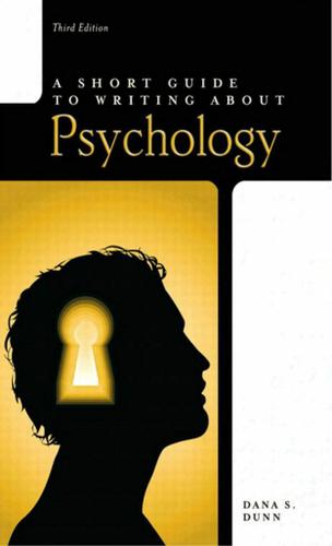 Short Guide to Writing About Psychology (Subscription)