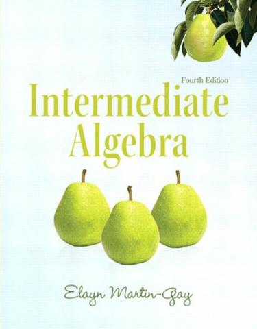 Intermediate Algebra (Subscription)