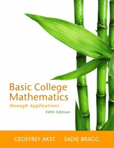 Basic College Mathematics through Applications (Subscription)