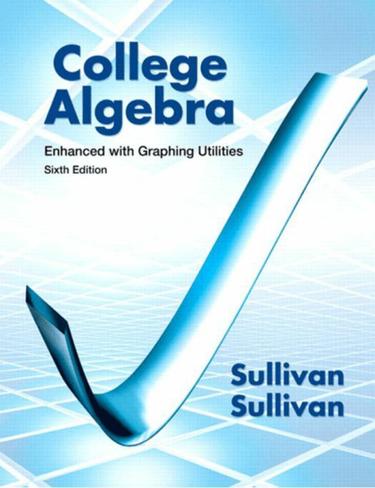 College Algebra Enhanced with Graphing Utilities (Subscription)