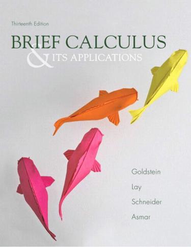 Brief Calculus & Its Applications (Subscription)