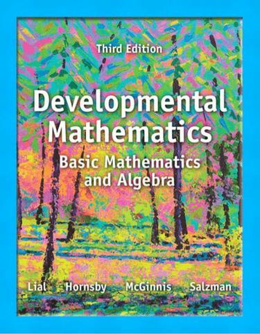 Developmental Mathematics (Subscription)