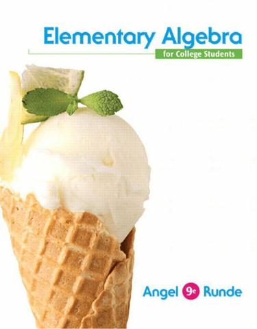 Elementary Algebra For College Students (Subscription)