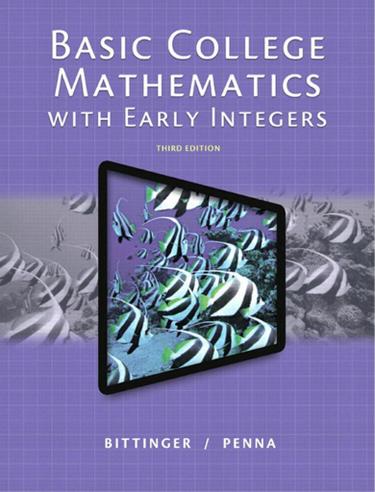 Basic College Mathematics with Early Integers (Subscription)