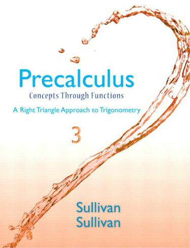 Precalculus Concepts Through Functions A Right Triangle Approach (Subscription)