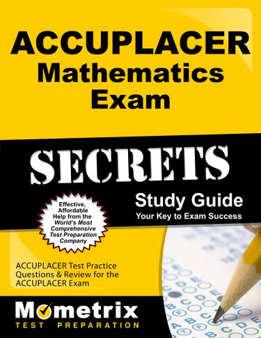 Cover image for ACCUPLACER Mathematics Exam Secrets Workbook