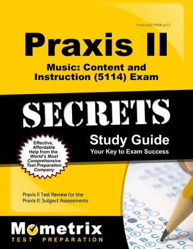 Cover image for Praxis II Music: Content and Instruction (5114) Exam Secrets Study Guide
