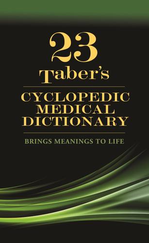 Taber's Cyclopedic Medical Dictionary