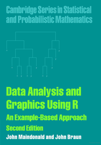 Cover image for Data Analysis and Graphics Using R