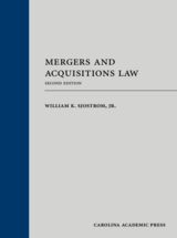 Cover image for Mergers and Acquisitions Law, Second Edition