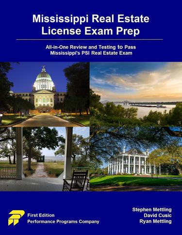Mississippi Real Estate License Exam Prep