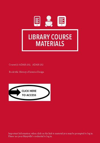 Cover image for Library Course Materials ADAH-202