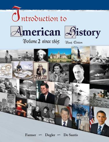 Introduction To American History Volume ... 9th Edition By: Brian ...