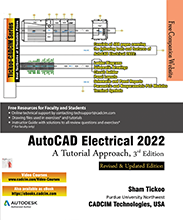 Cover image for AutoCAD Electrical 2022: A Tutorial Approach, 3rd Edition