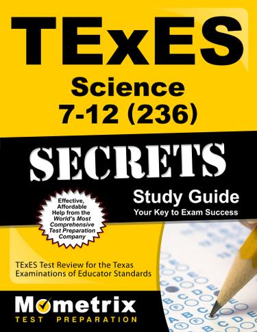 Cover image for TExES Science 7-12 (236) Secrets Study Guide
