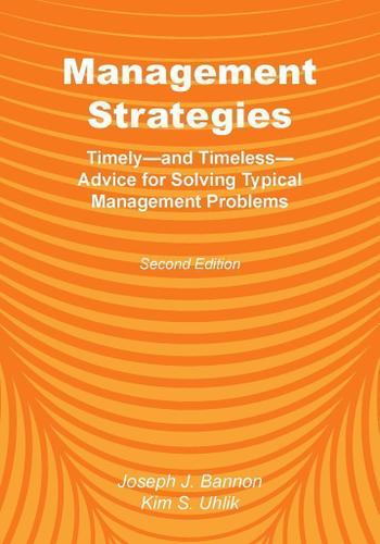 Cover image for Management Strategies
