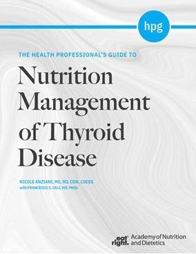 Cover image for Health Professional's Guide to Nutrition Management of Thyroid Disease