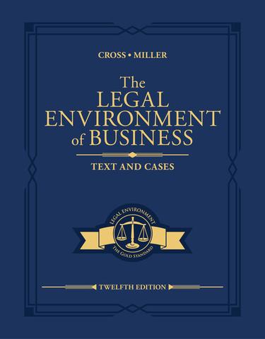 The Legal Environment of Business 第14版 eTextbook: The Legal Environment of Business, 14th Edition
