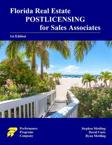 Florida Real Estate License Exam Prep: All-in-One Review and Testing to  Pass Florida's Real Estate Exam by Stephen Mettling, David Cusic, Ryan  Mettling, Paperback