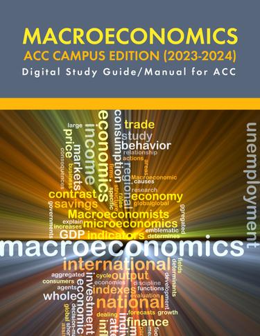 Cover image for Macroeconomics ACC campus edition 2023-2024