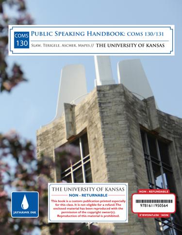 COMS 130/131 Public Speaking Handbook: COMS 130-131