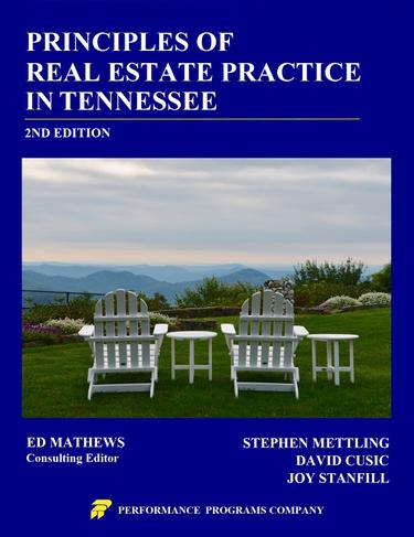 Principles of Real Estate Practice in Tennessee