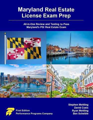 Maryland Real Estate License Exam Prep