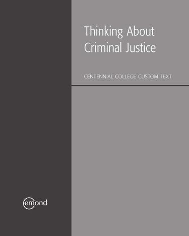 Thinking About Criminal Justice by: Various - 9781772559613