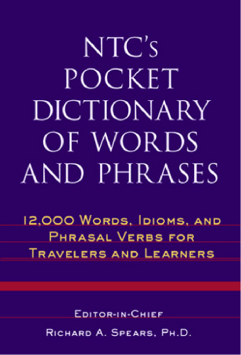 Cover image for NTC's Pocket Dictionary of Words and Phrases