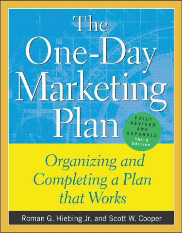 Cover image for The One-Day Marketing Plan