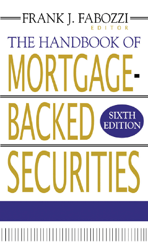 Cover image for The Handbook of Mortgage-Backed Securities