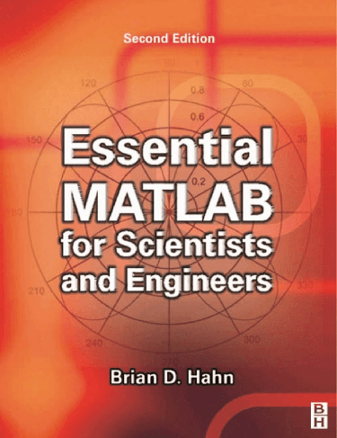 Cover image for Essential MATLAB for Scientists and Engineers