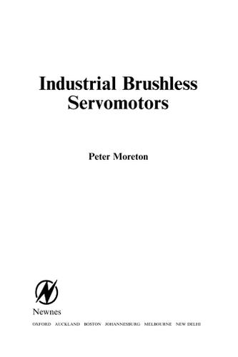 Cover image for Industrial Brushless Servomotors