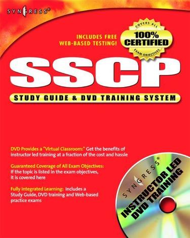 Cover image for SSCP Systems Security Certified Practitioner Study Guide and DVD Training System