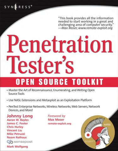 Cover image for Penetration Tester's Open Source Toolkit
