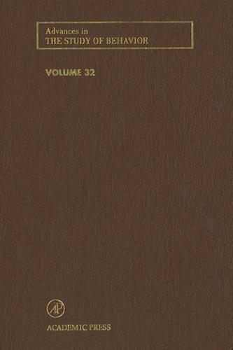 Cover image for Advances in the Study of Behavior