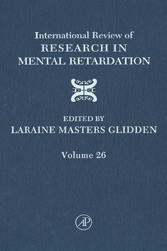 Cover image for International Review of Research in Mental Retardation