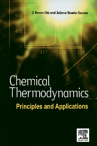 Cover image for Chemical Thermodynamics: Principles and Applications