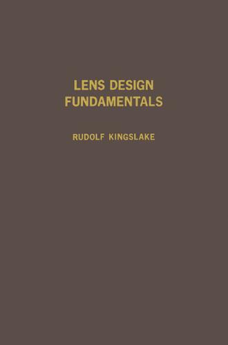 Cover image for Lens Design Fundamentals