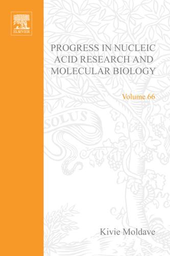 Cover image for Progress in Nucleic Acid Research and Molecular Biology