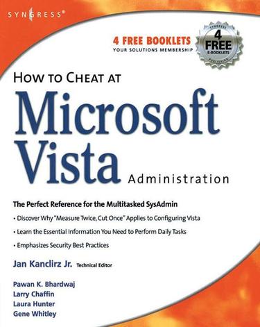 Cover image for How to Cheat at Microsoft Vista Administration