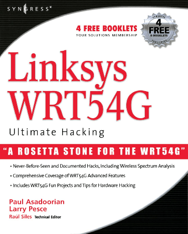 Cover image for Linksys WRT54G Ultimate Hacking