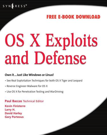 Cover image for OS X Exploits and Defense
