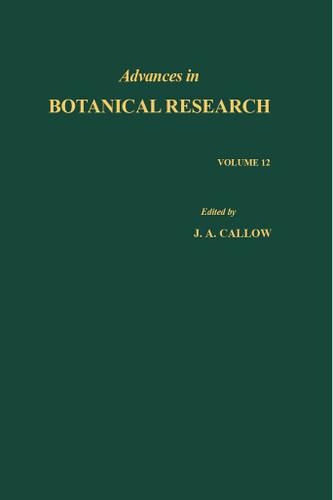 Cover image for Advances in Botanical Research