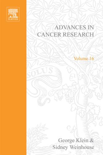 Cover image for Advances in Cancer Research