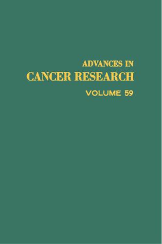 Cover image for Advances in Cancer Research