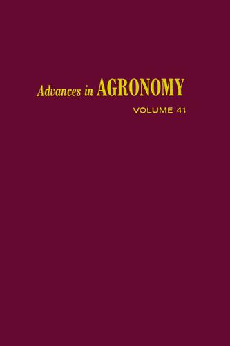 Cover image for Advances in Agronomy
